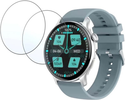 KHWABEEDA Tempered Glass Guard for PEBBLE SPECTRA PRO SMART WATCH TEMPERED GLASS (PACK OF 2)(Pack of 2)