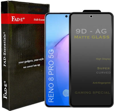 FAD-E Tempered Glass Guard for OPPO Reno 8 Pro 5G, Reno8 Pro 5G(Pack of 1)