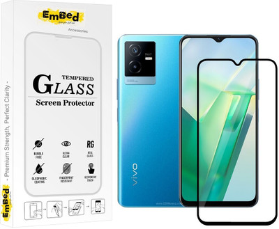 EmBed Tempered Glass Guard for Vivo Iqoo Z5x(Pack of 1)