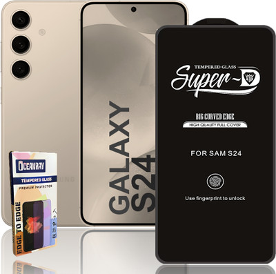 OCEANRAY Tempered Glass Guard for Samsung Galaxy S24 5G, Super D Glass(Pack of 1)