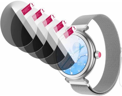 DB Tempered Glass Guard for NOISEFIT POSH (R) SMART WATCH TEMPERED GLASS (PACK OF 5)(Pack of 5)