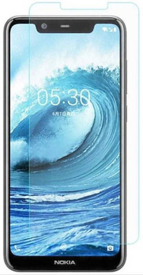 DMJHP Tempered Glass Guard for Nokia 5.1(Pack of 1)