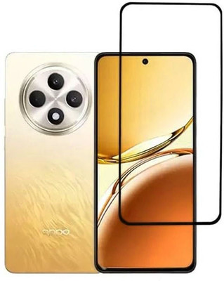 ASMANTIC Tempered Glass Guard for Oppo Reno 12f 5G(Pack of 1)