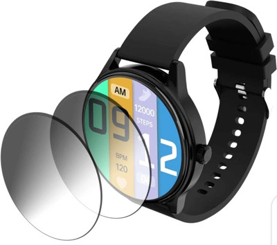 DB Tempered Glass Guard for ZEBRONICS CIRCLE SMART WATCH TEMPERED GLASS ( PACK OF 2)(Pack of 2)