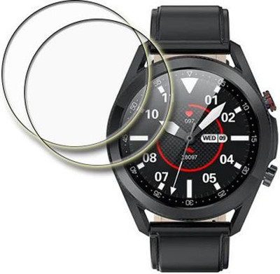 MUTAALI Tempered Glass Guard for French Connection L19 smartwatch(Pack of 2)