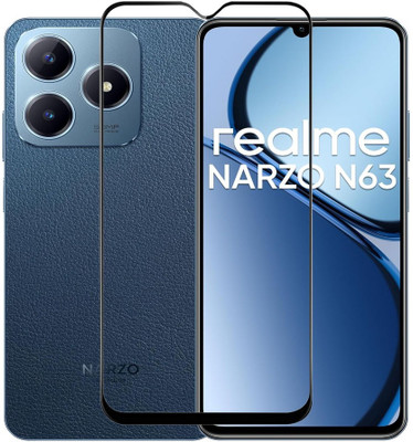 AKSHUD Tempered Glass Guard for realme Narzo N63 5G(Pack of 1)