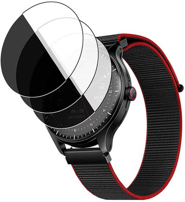 daffin Tempered Glass Guard for boAt Valour Watch 1 GPS(Pack of 3)