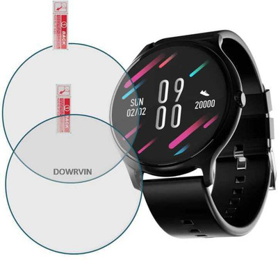 DOWRVIN Tempered Glass Guard for FIRE BOLTT HURRICANE PRO 1.39 SMART WATCH SCREEN GUARD(PACK OF 2)(Pack of 2)