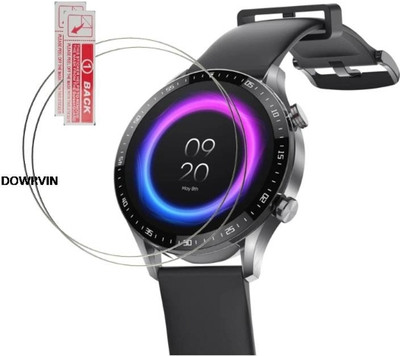 DOWRVIN Tempered Glass Guard for DIZO WATCH R TALK SMART WATCH TEMPERED GLASS (PACK OF 2)(Pack of 2)