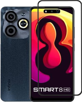 DSCASE Tempered Glass Guard for Infinix Smart 8 HD(Pack of 1)