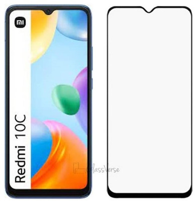 ZINGTEL Tempered Glass Guard for Xiaomi Redmi 10C(Pack of 1)