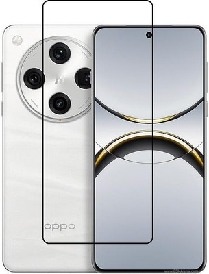 LIKEDESIGN Edge To Edge Tempered Glass for OPPO Find X8 Pro 5G, OPPO Find X8 Pro(Pack of 1)