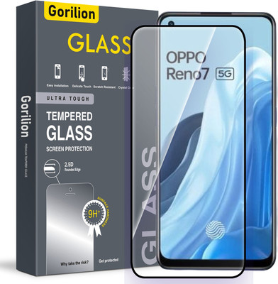 Gorilion Tempered Glass Guard for Oppo Reno 7 5G, Oppo Reno7 5G(Pack of 1)