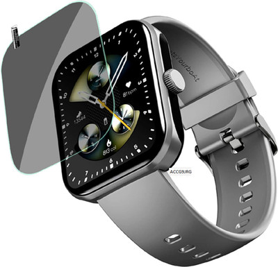 XAZE Tempered Glass Guard for boAt Ultima Call Max Smartwatch(Pack of 1)