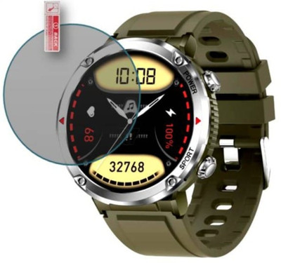 DOWRVIN Tempered Glass Guard for FIRE - BOLTT SPHERE SMART WATCH TEMPERED GLASS(Pack of 1)