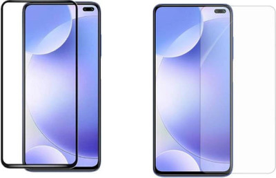 SRT Tempered Glass Guard for Poco X2(Pack of 2)