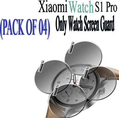 daffin Tempered Glass Guard for Xiaomi Watch S1 Pro(Pack of 4)