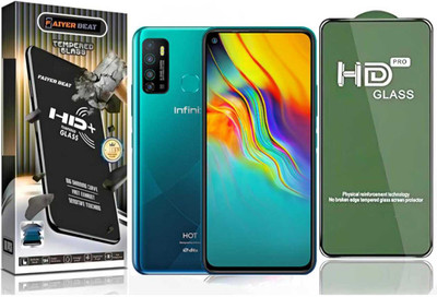 FAIYER BEAT Tempered Glass Guard for Premium high definition Tempered Glass For INFINIX HOT 9 PLAY(high definition finish,Pack Of 1) Advanced gaming high definition Full Screen Coverage Screen Protector for INFINIX HOT 9 PLAY(Pack of 1)
