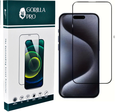 GORILLA PRO Tempered Glass Guard for Apple iPhone 16 Pro Max(Pack of 1)