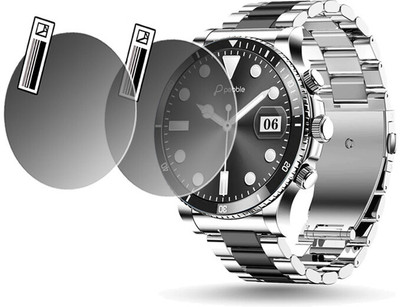 daffin Tempered Glass Guard for Pebble Chrome(Pack of 2)