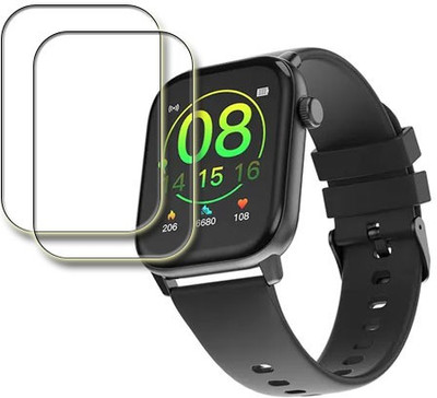 MUTAALI Tempered Glass Guard for Ambrane FitShot Grip smartwatch(Pack of 2)