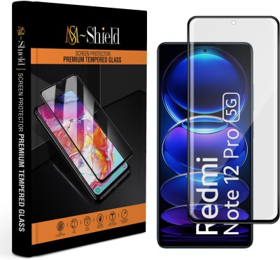 MS-Shield Tempered Glass Guard for Redmi Note 12 Pro 5G(Pack of 1)