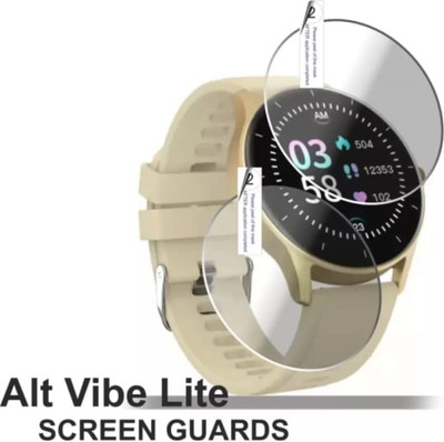 DB Tempered Glass Guard for ALT VIBE LIT WATCH (R) TEMPERED GLASS (PACK OF 2)(Pack of 2)