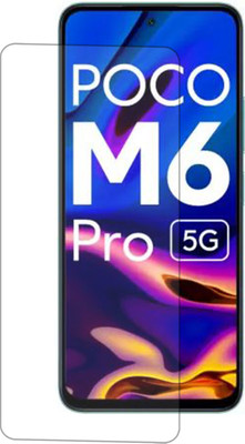 VAlight Tempered Glass Guard for POCO M6 Pro 5G, REDMI 12(Pack of 1)