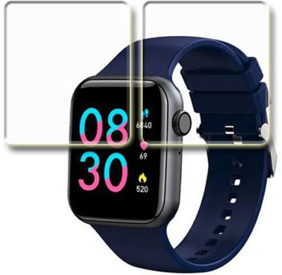 MUTAALI Tempered Glass Guard for Fire Boltt Call smartwatch(Pack of 2)