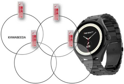 DB Tempered Glass Guard for FIRE BOLTT APOLLO 3 LUXURY SMART WATCH TEMPERED GLASS (P-4)(Pack of 4)