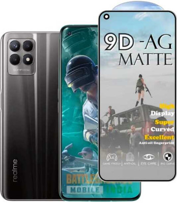 FAIYER BEAT Tempered Glass Guard for Premium matte Tempered Glass For realme 8i(matte finish,Pack Of 1) Advanced gaming matte Full Screen Coverage Screen Protector for realme 8i(Pack of 1)