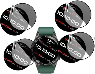 KHWABEEDA Tempered Glass Guard for FIRE-BOLTT DAGGER SMART WATCH ( PACK OF 4)(Pack of 4)