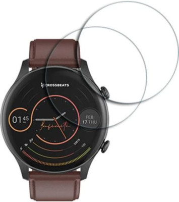 DB Tempered Glass Guard for CROSSBEATS ORBIT INFINITI 2.0 1.43 SMART WATCH TEMPERED GLASS ( PACK OF 2)(Pack of 2)