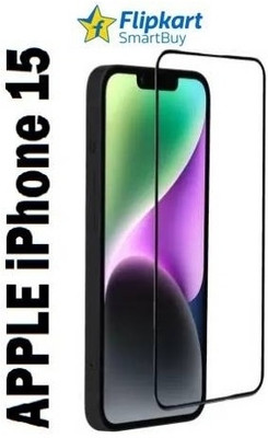 Flipkart SmartBuy Tempered Glass Guard for APPLE iPhone 15, iPhone 15(Pack of 1)
