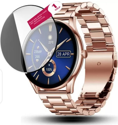 KHWABEEDA Tempered Glass Guard for PEBBLE COSMOS BOLD PRO SMART WATCH TEMPERED GLASS(Pack of 1)