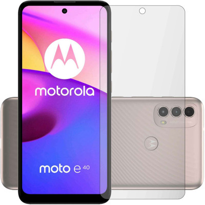 AGRSHI Tempered Glass Guard for Moto E40, Motorola Moto E40, Motorola E40(Pack of 1)
