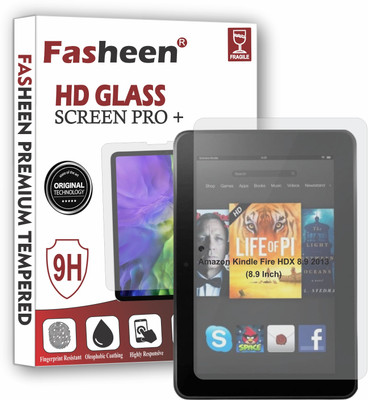 Fasheen Tempered Glass Guard for Amazon Kindle Fire HDX 8.9 2013 (8.9 Inch)(Pack of 1)