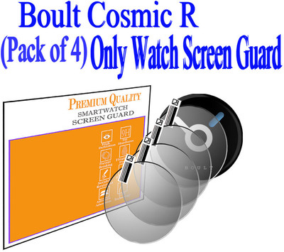 HIDEOUS Tempered Glass Guard for Boult Cosmic R(Pack of 4)