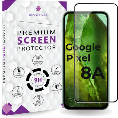 Mobilebies Tempered Glass Guard for Google Pixel 8A OG Premium Screen Protector(Pack of 1)