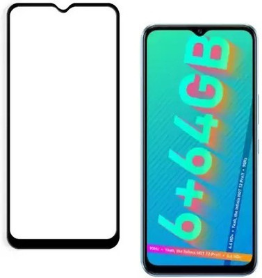 AKSHUD Tempered Glass Guard for Infinix Hot 12 Pro(Pack of 1)