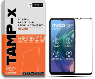 TAMP-X Tempered Glass Guard for Motorola Moto G10 Power(Pack of 1)