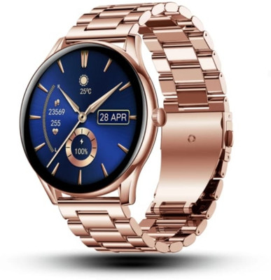 DOWRVIN Tempered Glass Guard for Pebble cosmos bold pro 1.39 luxury Metal hd display Bluetooth calling smart watch(Pack of 1)