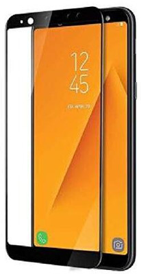 SkyTree Edge To Edge Tempered Glass for Samsung Galaxy A6 Plus 2018 / Samsung Galaxy A6+(Pack of 1)