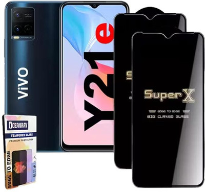 shivay enterprise Tempered Glass Guard for Vivo Y21e(Pack of 1)