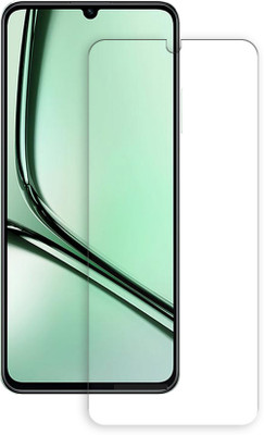 SOMTONE Tempered Glass Guard for Realme Note 60x 4G FRONT Tempered Glass Screen Protector | Anti-Scratch | Edge to Edge Full Coverage | 9H Hardness | Screen Guard(Pack of 1)