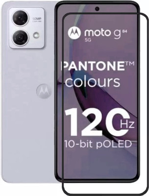 COVJ Tempered Glass Guard for Motorola G84 5G, MOTO G84 5G(Pack of 1)