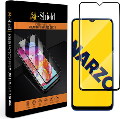 MS-Shield Tempered Glass Guard for Realme Narzo 10A(Pack of 1)