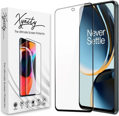 XYNITY Tempered Glass Guard for Realme C55, OnePlus Nord CE 3 Lite 5G, Realme Narzo N55, Premium Screen Protector with Easy Self installation Kit(Pack of 1)