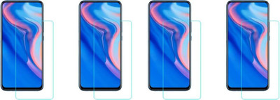 SRT Tempered Glass Guard for Huawei Y9 Prime 2019(Pack of 4)