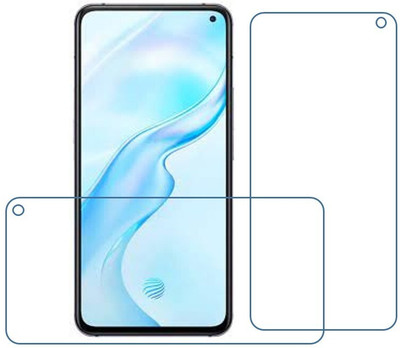 Fit size Impossible Screen Guard for Tempered glass vivo x30 plastic(Pack of 1)